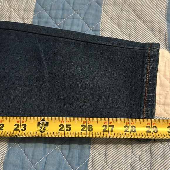 New Liverpool women’s denim leggings size 4/27 - Picture 14 of 14